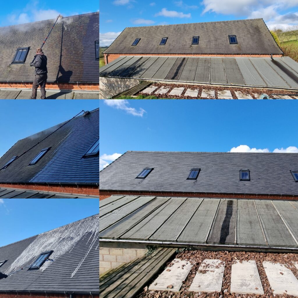 image of CleanCore roof cleaning in Derby & Nottingham